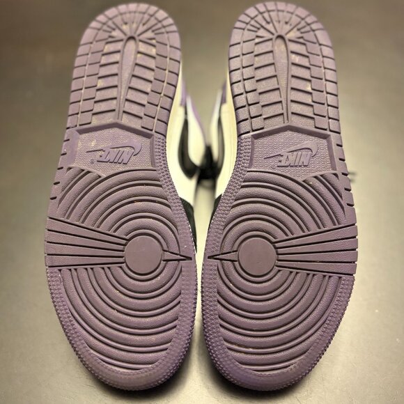 Youth Size 7 - Air Jordan 1 Low Court Purple - Picture 5 of 5